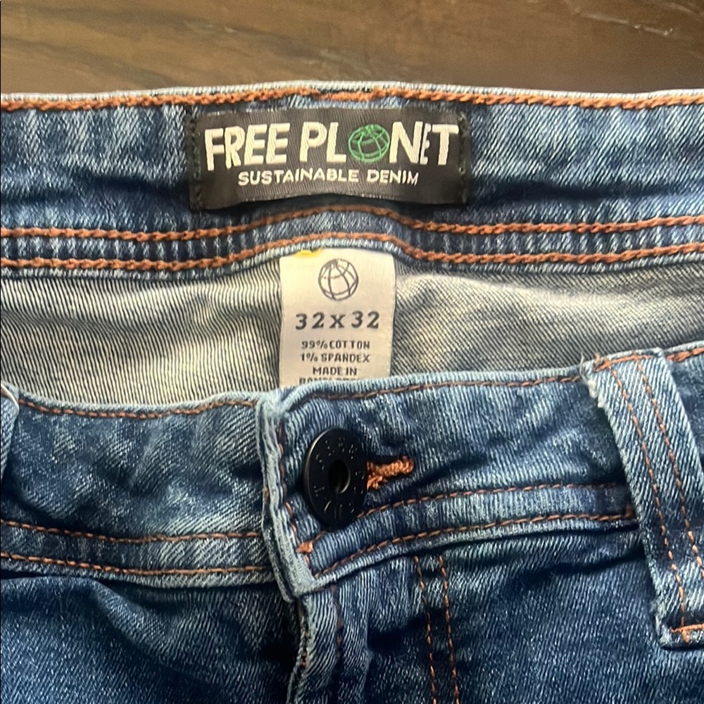 Free Planet Blue Classic Denim Jeans